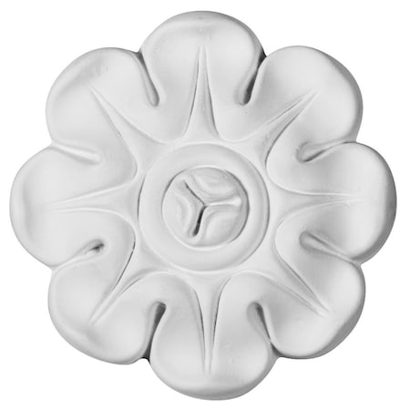 Ekena Millwork 4 1/8"W x 4 1/8"H x 5/8"P Helene Onlay ONL04X04X01HE